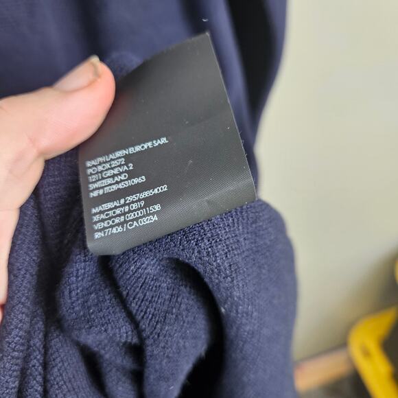 Club Monaco Veronica Sweater Dress Navy Blue Marine Size Small - Picture 5 of 6